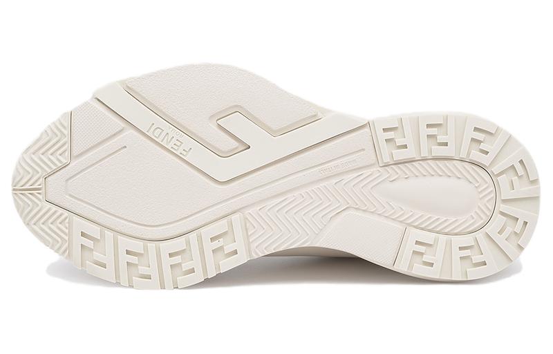 FENDI Flow Low-Top Sneakers White