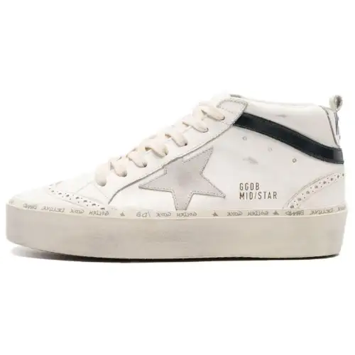 Golden Goose Mid Star High-top Sneakers