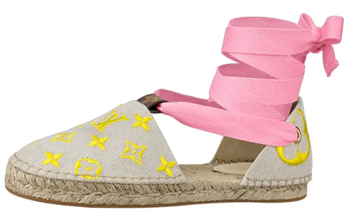 LOUIS VUITTON Starboard Casual Shoes Women's Pink