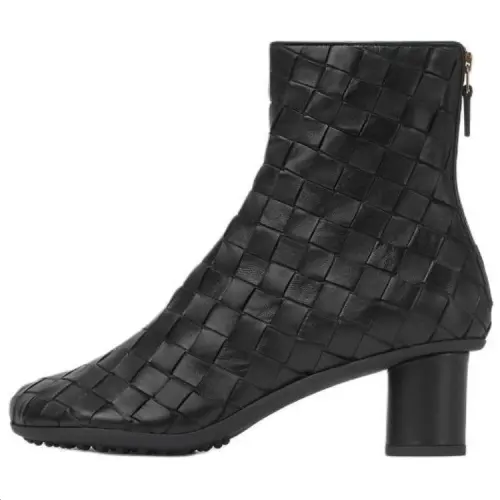Bottega Veneta Atomic Ankle Boots 5CM Women's Black