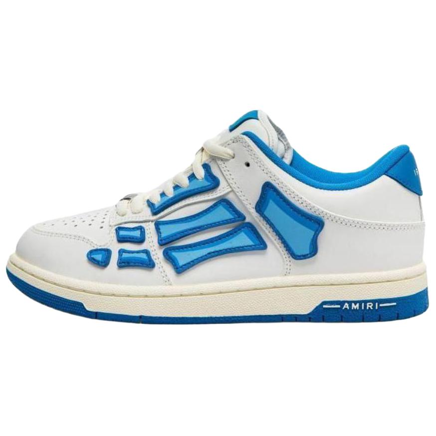 AMIRI Skel Top Low 'White Air Blue'