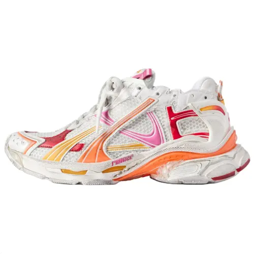 Balenciaga Runner Low top Chunky Sneakers Men's White