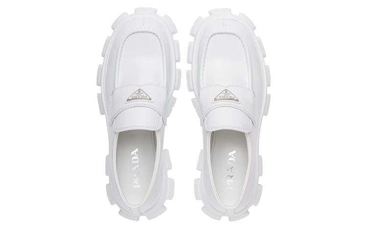 PRADA Monolith Women's Casual Shoes Women's White