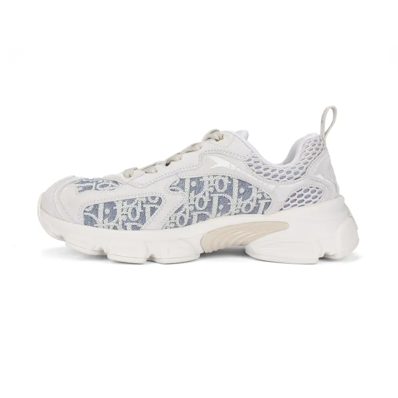DIOR Vibe Cow Leather Low top Casual Shoes Women's Beige