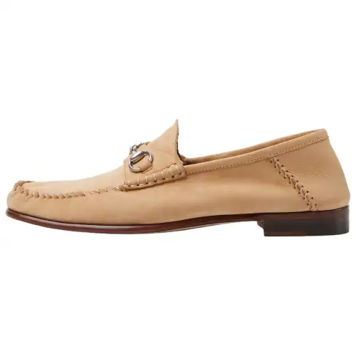 Gucci Wmns Gigi Loafer 'Beige' Women's