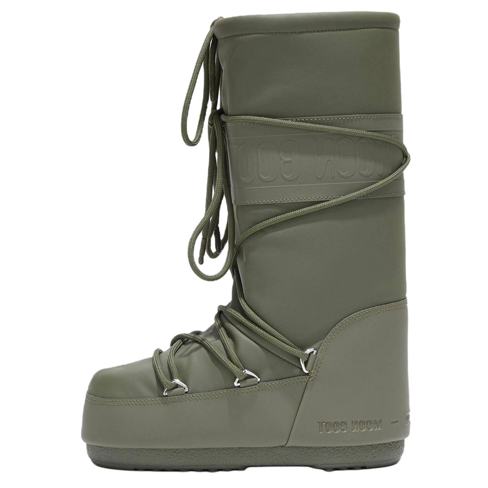 Сапоги Moon Boot Высокие (зеленые)