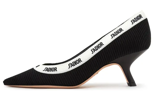 DIOR J'Adior Slim Heel High Heels 6.5cm Women's Black