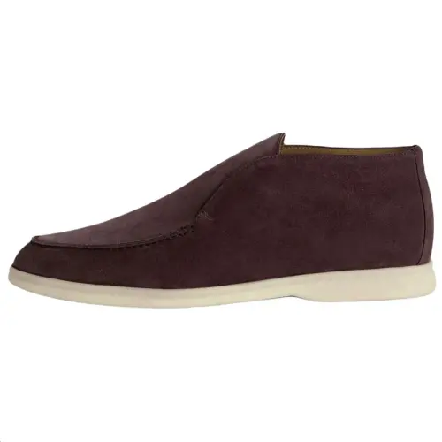 Loro Piana Open Walk Casual Shoes Men's Dark Purple