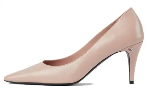 GUCCI Gg Mid heel 75mm Pump Light Pink Women's