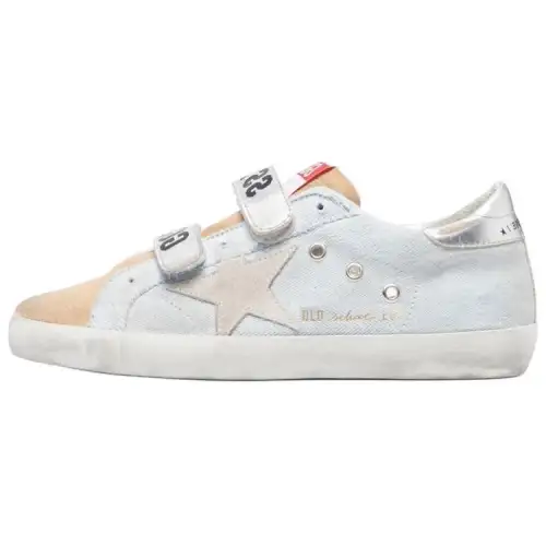 Golden Goose Old School Low top Skateboard Shoes Women's White