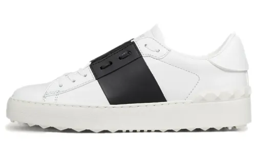 Valentino Women's Open Sneaker 'White Black'