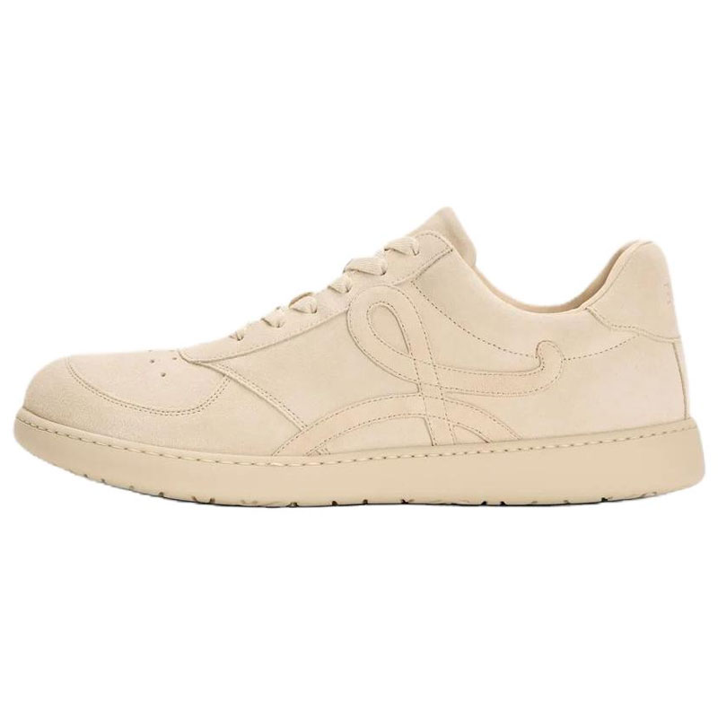 Женские кеды Loewe LAB4282X02-8806 (бежевые)