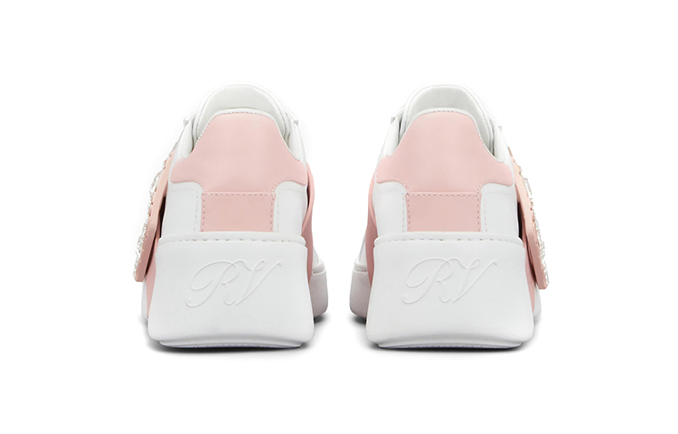 Roger Vivier Viv' Skate Strass Buckle Sneakers Women's