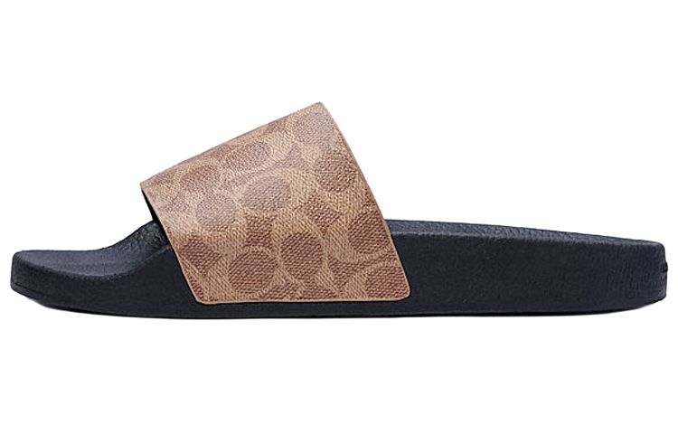 COACH Logo Slip-on Slides