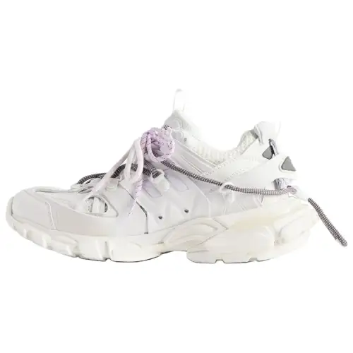 Balenciaga Track Trail Laces Low top Chunky Sneakers Women's White
