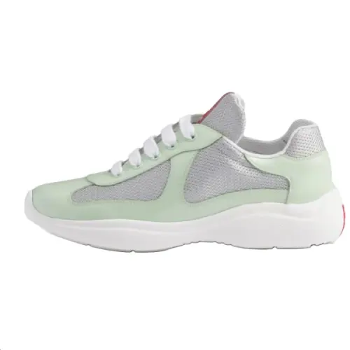 PRADA America's Cup Low top Casual Shoes 2.5cm Women's Green