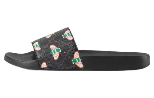 Gucci Gg Supreme Slide 'Bee Print'