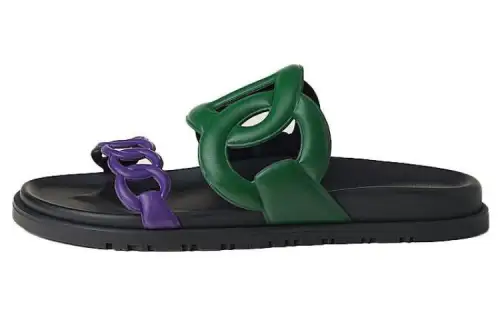HERMES Extra Slide Slippers Women's Violet