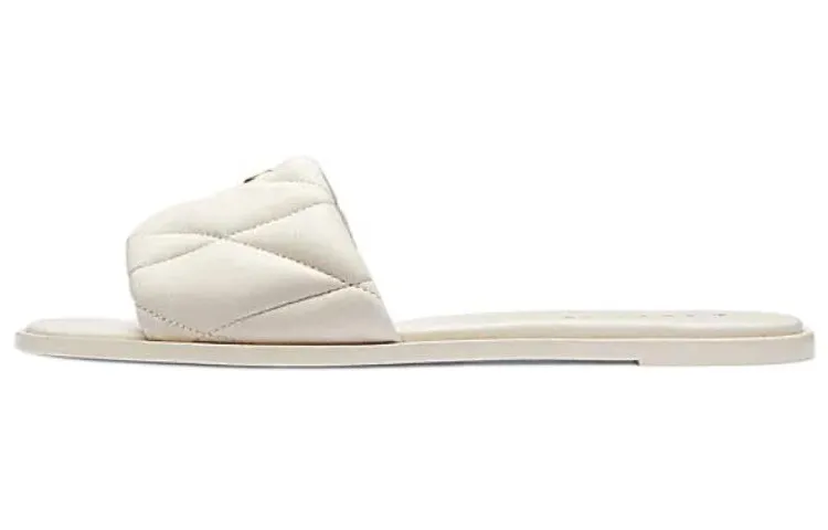 COACH Logo-plaque Leather Slides