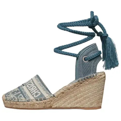 DIOR Granville Espadrilles 8.5cm Women's Blue