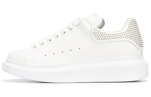 Alexander McQueen Oversized Sneaker 'White Silver' Women's