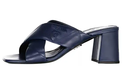 PRADA Slide Slippers Women's Blue