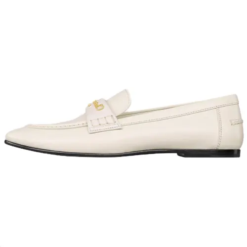 DIOR Boy Calfskin Casual Shoes Women's White