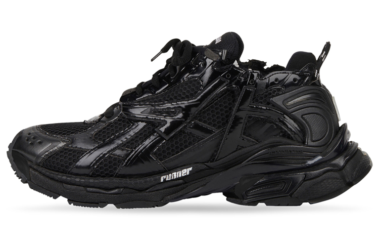 Мужские кроссовки Balenciaga Runner (черные)