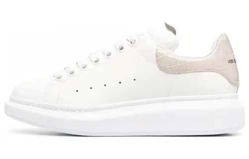 Alexander McQueen Oversized Sneaker 'White Champagne' Women's