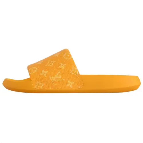 LOUIS VUITTON Waterfront Slide Slippers Men's Yellow