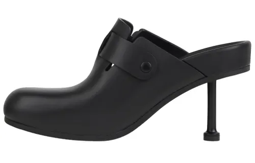 Balenciaga Women's Mallorca 80MM Mules 'Black'