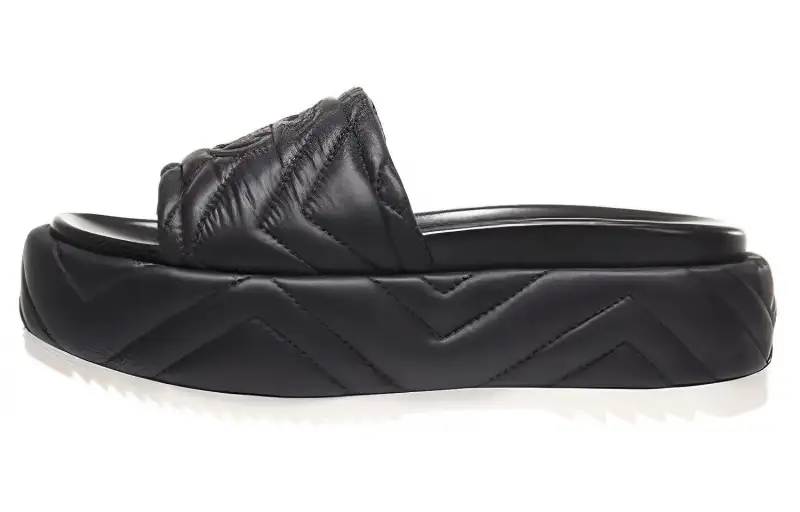 Gucci Wmns Angels Platform Sandal 'Black' Women's