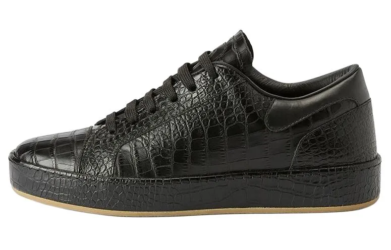 Giuseppe Zanotti GZ-City crocodile-embossed lace-up low-top sneakers