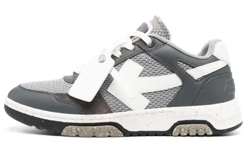 OFF WHITE Out Of Office Low Mesh Dark Grey White