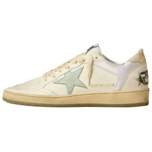Golden Goose Ball Star Leather Sneakers
