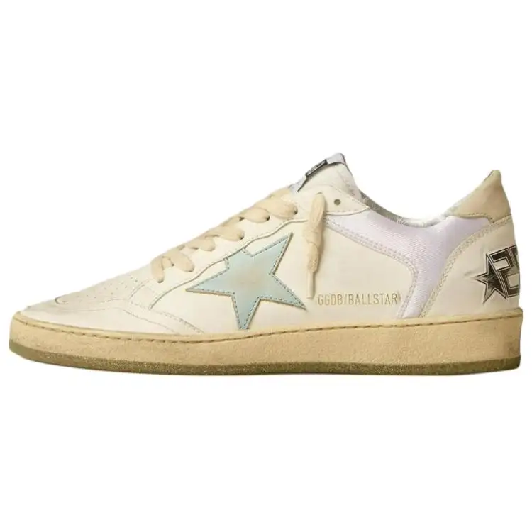 Golden Goose Ball Star Leather Sneakers