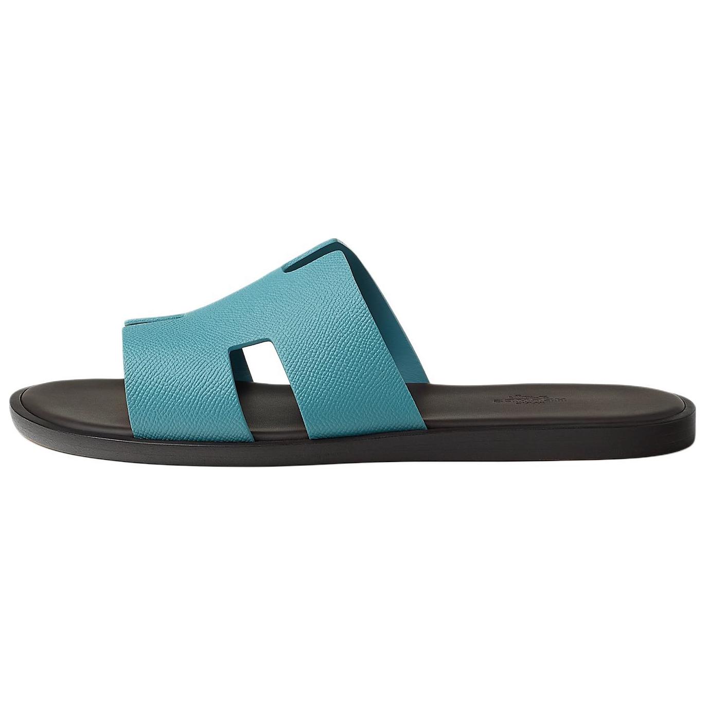 HERMES Izmir Slide Slippers Men's Blue
