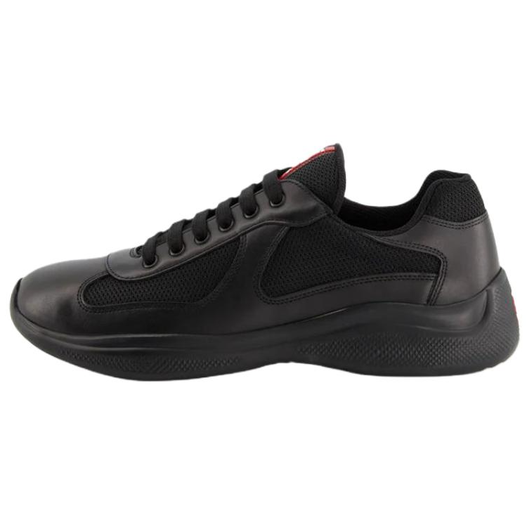 PRADA Prada America's Cup Comfortable and Versatile Low-top Sports and Casual Shoes Men's Black
