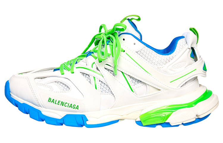 Balenciaga Balenciaga Track Casual Versatile Trend Low-top Dad Shoes Men's White Green