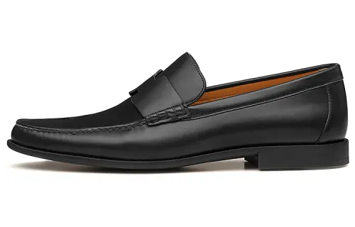 HERMES Duke Casual Shoes Men's Black