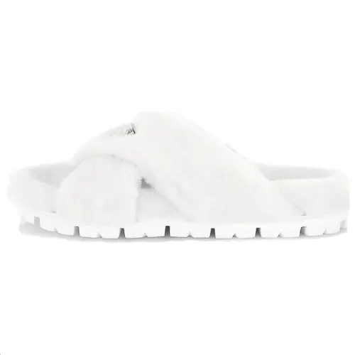 PRADA Slide Slippers Women's White