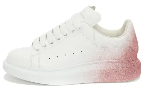 Alexander McQueen Oversized Sneakers 'White Pink' Women's