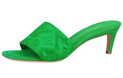 LOUIS VUITTON Revival Stylish Sandal Women's Green