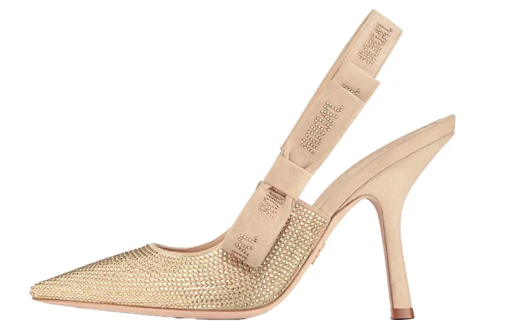 DIOR J'Adior Slim Heel High Heels Women's Nude