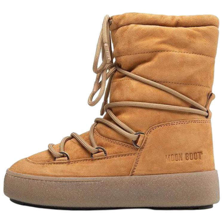 Женские сапоги Moon Boot (коричневые)