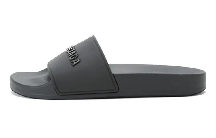 Balenciaga Pool Slides 'Black' Women's