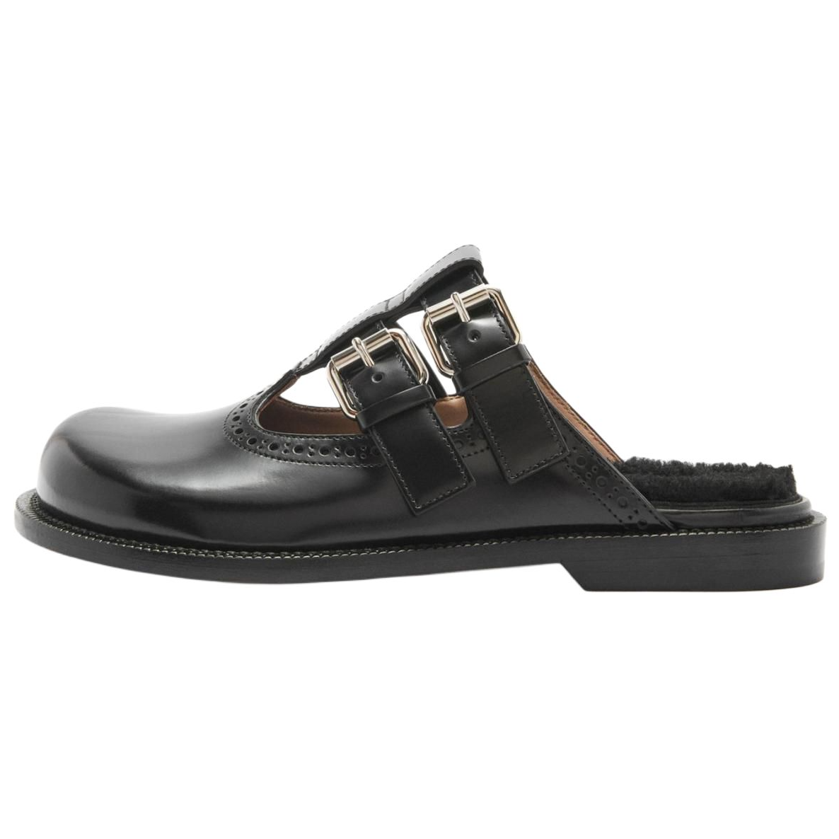 Женские сабо LOEWE Campo Mules (черные)