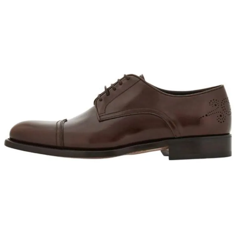 FERRAGAMO Dress Shoes Men's Brown