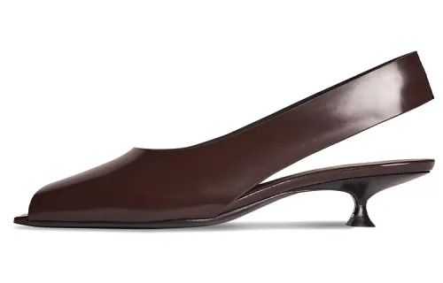 THE ROW Cone Heel High Heels Women's Coffee