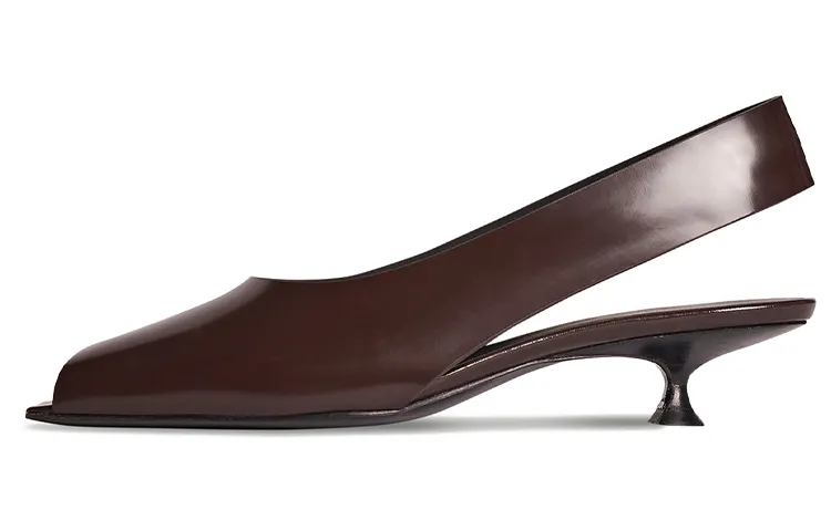 THE ROW Cone Heel High Heels Women's Coffee